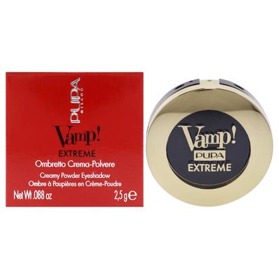 Vamp! Extreme Creamy Powder Eyeshadow - 004 Extreme Black by Pupa Milano for Women - 0.088 oz Eye Sh