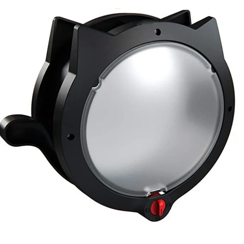 Katzentür mit 4-Wege-Verriegelung, Katzenklappe für Innentüren/Außentüren, Wand/versteckte Katzentoilette, abschließbare sichere Klappe für Haustiere Image