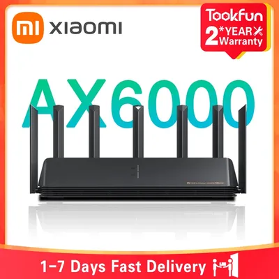 Xiaomi AIoT AX6000 Wireless Router Mesh WiFi6 VPN Dual-Frequenz 512MB Volle Gigabit Repeater Signal