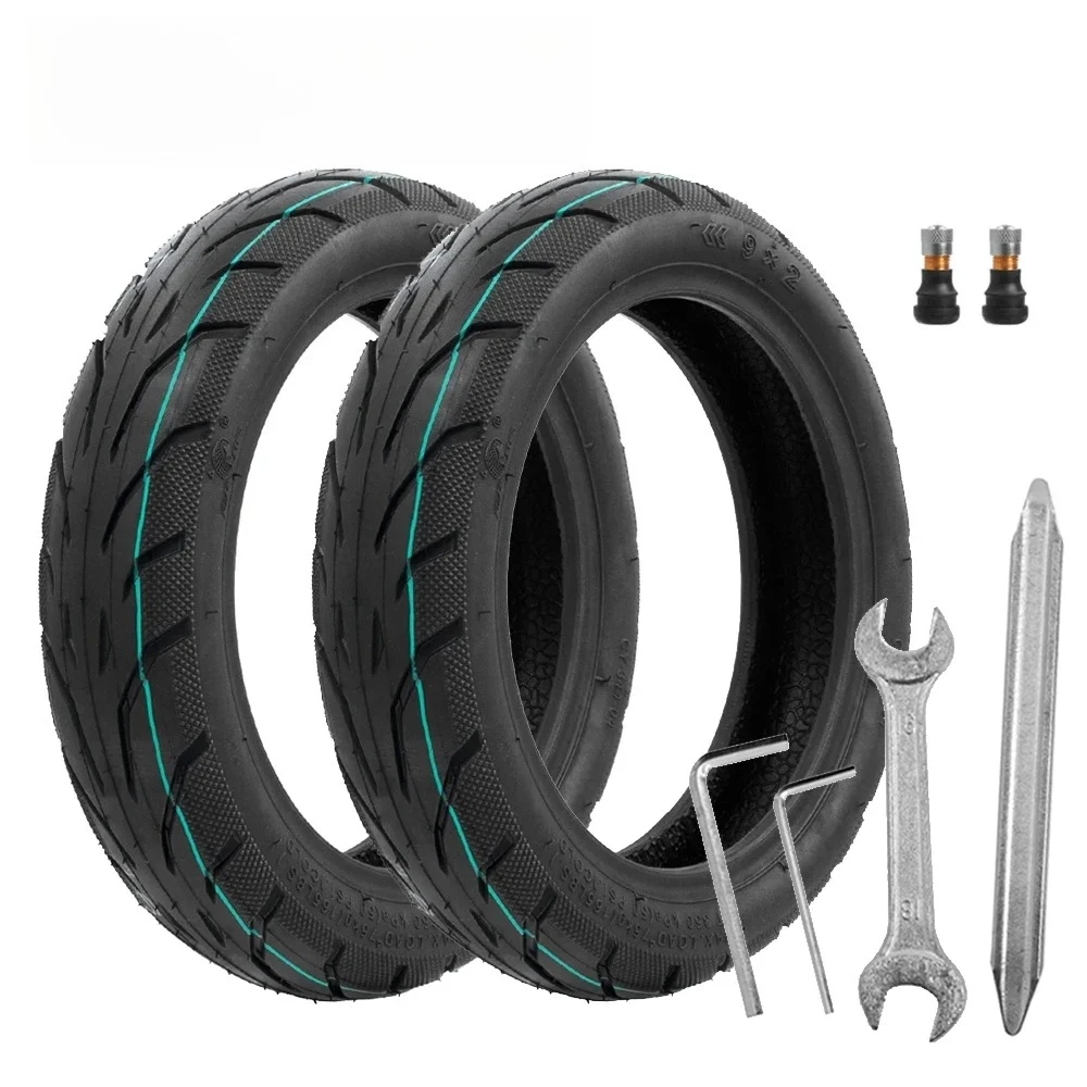 Elektroroller-Vakuumreifen, 9 Zoll, 9 x 2,0 schlauchloser Reifen für Xiaomi M365/Pro Elektroroller, nicht pneumatische Reifen, Zubehör Image