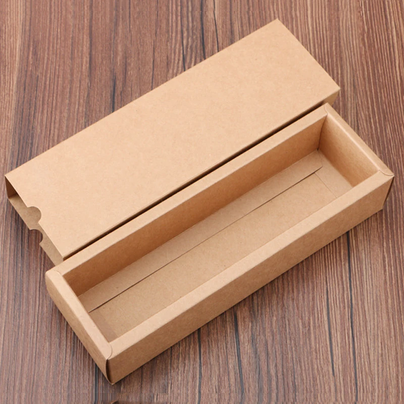 10/20 stücke Schublade Stil Kraft papier Geschenk boxen für Hochzeit Geburtstags feier Süßigkeiten Keks Geschenke Verpackung Box Produkt box Image