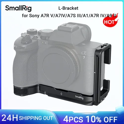 SmallRig L-staffa per Sony Alpha 7R V / Alpha 7 IV / Alpha 7S III / A1 / Alpha 7R IV / A9 II con