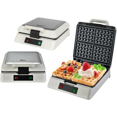 Waffeleisen mit Cool-Touch-Technologie Antihaftbeschichtung 1200 Watt - Zilan