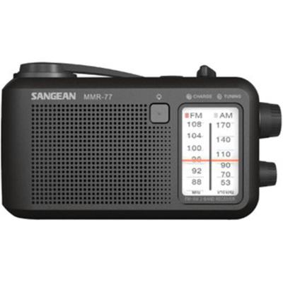 MMR-77 Outdoorradio ukw, mw Notfallradio Handkurbel, spritzwassergeschützt, Taschenlampe, w