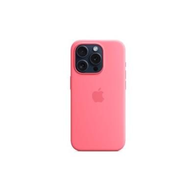 Apple iPhone 15 Pro Silikon Case mit MagSafe – Pink