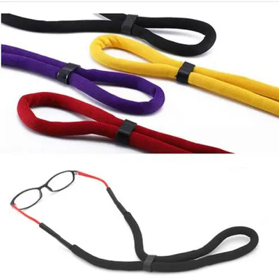 Multicolour Adjustable Non-slip Sport Buoyancy Swimming Diving Eyewear Rope Protect Silicone Nylon