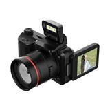 Summer Savings! Outoloxit 4K Digital Camera for Photography Auto-Focus 4K Camera with 180 Degrees 2.2 Inch Flip Screen 16X Resist Shaking Vlogging Camera for Video Compact Camera Black