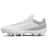 Nike Vapor Edge Shark 2 Men s Football Cleats (DH5088-102 White/Metallic Silver-White) Size 13