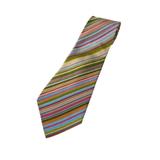 J. Crew Accessories | J. Crew Men's Tie 100% Silk Multicolor Striped Necktie Made In Italy - Jcrew | Color: Red | Size: Os