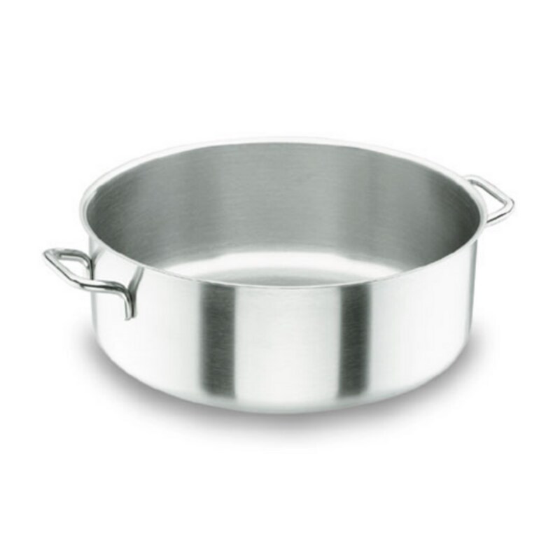 Lacor – 54036s – Kasserolle ohne Deckel Chef Luxe 36 cm Edelstahl Image