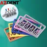 AZDENT Dental Root Canal File disinfezione Rack Endo File Holder 8 fori Stand trapani disinfezione
