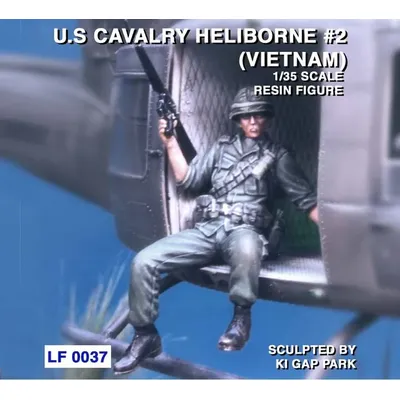 1/35 Resin Figure Model Kits US Cavalry Heliborne # 2, unmontiert, unbemalt Image