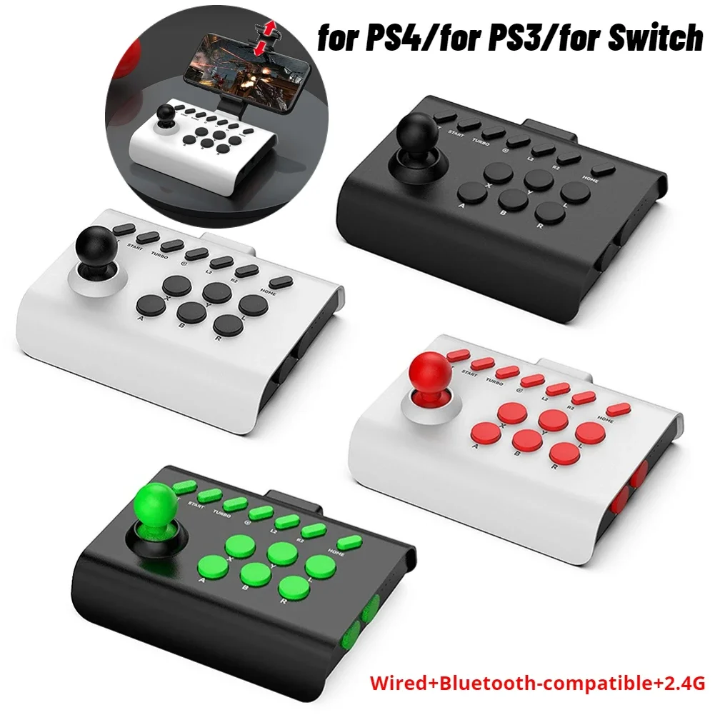 Wireless Bluetooth Wired Arcade Game Stick Joystick Controller für Nintendo Switch PS4 PS3 ultimative Pandora Box PC Handy