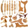 Outils de massage thérapeutique en bois outils de sculpture du corps et du visage anciers de
