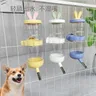 Cane hanging waterer cat water bottle puppy not wet mouth hanging Dog feeder hanging cage pet rabbit