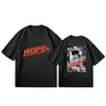 T-shirt da donna alla moda Kpop J-HOPE HOPE ON THE STREET Summer o-collo manica corta Casual coppia