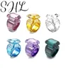 Stili di anelli di cristallo SWR di vendita caldi per la pre-vendita e l'elenco anello di cristallo