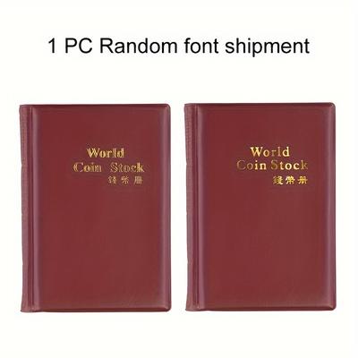 120-page Pvc Coin Collection Album - The Perfect W...