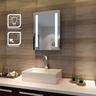 Sonni - Badspiegel Spiegel led Beleuchtung mit energiesparender kaltweiß IP44 energiesparend 45x60cm