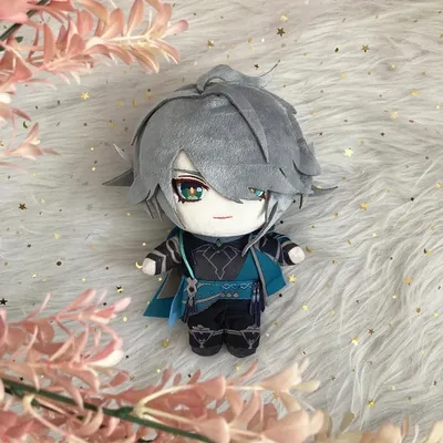 Anime Al Haitham Cosplay Plush Doll Toy 20cm Genshin Impact Game Cute Soft Stuffed Pillow Kids