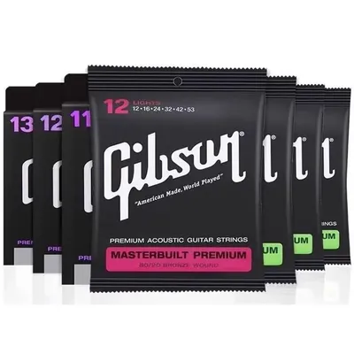 1 Set SAg Series Gibson Guitar Strings 6 Strings Good Sound Electric Guitar Strings Full Smooth