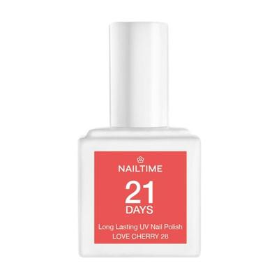 NAILTIME 21 Days UV Nail Polish 28-Love Cherry 8 ml Image