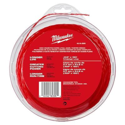 MILWAUKEE TOOL 49-16-2800 0.105 in x 180 ft. String Trimmer Line