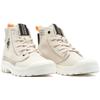 Schnürboots PALLADIUM "PAMPA UNDERLAYER", Gr. 41, beige (sand), Textil, sportlich, Schuhe