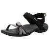 Sandale TEVA "Verra", Gr. 42, schwarz (antiguous bl), Textil, Synthetik, sportlich, Schuhe