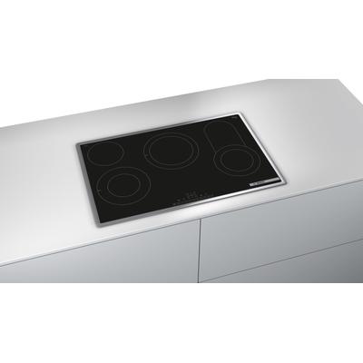 BOSCH Elektro-Kochfeld "PKC845FP1D", schwarz, B:79,5cm H:4,8cm T:51,7cm, Kochfelder