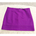 J. Crew Skirts | J. Crew Wool Mini Skirt Womens 10 Mod Pockets Pencil Fully Lined Fuschia 299992 | Color: Pink/Purple | Size: 10