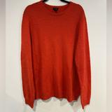 J. Crew Sweaters | J.Crew Merino Wool Red Sweater | Color: Brown/Red | Size: Lt