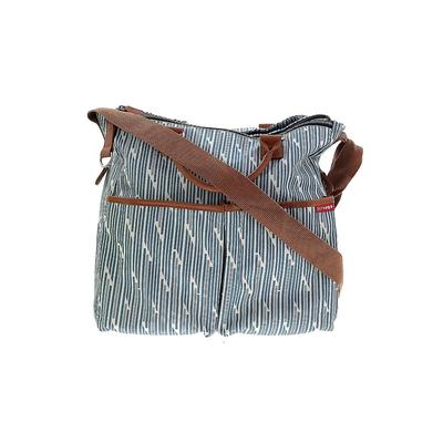 Skip Hop Diaper Bag: Blue Print Bags