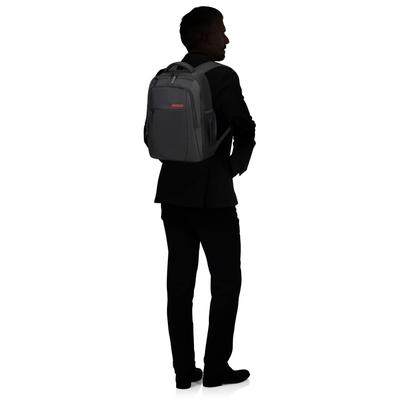 Laptoprucksack AMERICAN TOURISTER "URBAN GROOVE 46", Gr. B/H/T: 30,5cm x 46cm x 19,5cm, schwarz, Polyester, klassisch, Rucksäcke, Freizeitrucksack Arbeitsrucksack Reiserucksack Trolley-Aufsteck-System Image