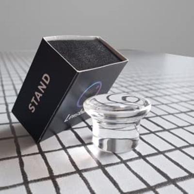 TEMU Upgrade Your Photography With This K9 Polished Lensball Stand - Supports 60mm To 100mm Crystal Ball Image