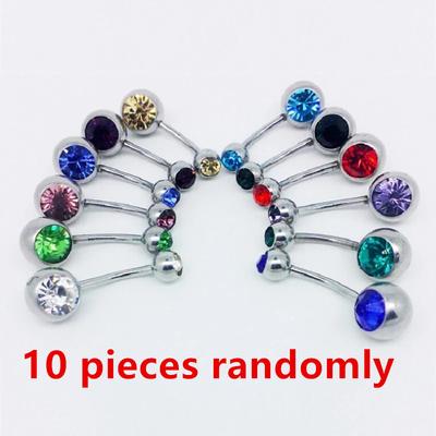10pcs/mixed Color Stainless Steel Color Drill Pres...