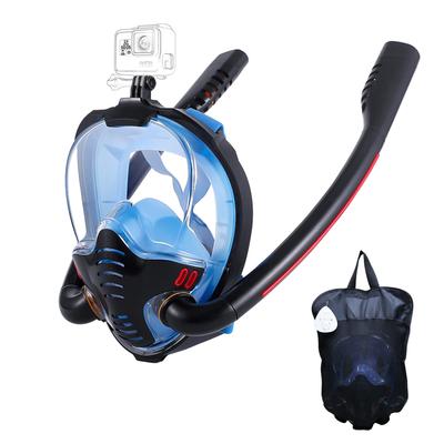 Full Face Snorkel Mask With New Breathing System, ...
