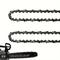 2pcs/pack 10" Chainsaw Chain 3/8" Lp Pitch 40 Sections Electric Chainsaw Replacement Chains