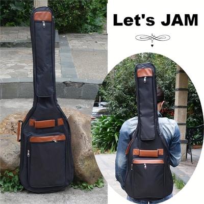 TEMU Premium Electric Guitar Bass Gig Bag - Keep Your Instrument Safe And Secure