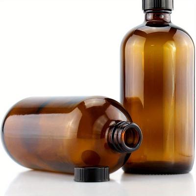 TEMU 2pcs 16oz Refillable Bottles Labels & - For Home & Kitchen Storage! For /shops Image