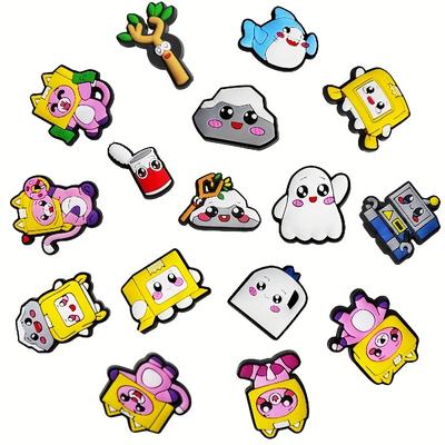 Cartoons Cute Shoe Charms For Croc 16 Pcs Fits For...
