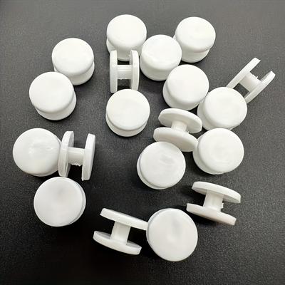 TEMU 50pcs/100pcs I-shaped , Double-sided , Pull Roll, Lazy Person Folding Clothes, Storage Artifact, Plastic Image