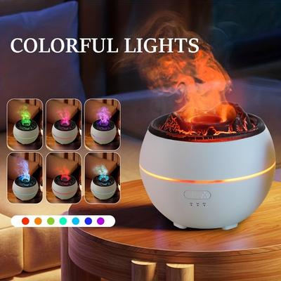 1pc 360ml 7 Colors Volcano Cool Mist Humidifier Wi...