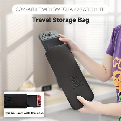 Travel Carry Pouch For Switch Storage Sponge Bag C...