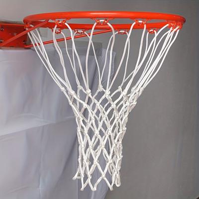 1pc Durable White Basketball Net For Enhanced Training And Competition Performance
