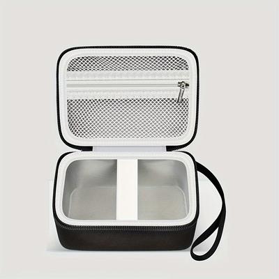TEMU Hard Case Compatible With Bifevsr/for Lecran/for Vahoiald/for Nezini/for Aynuiyiq/for Jumobuis 4k Digital Camera 48mp Cameras, Portable Camera Storage Cover-black Bag+black Zipper (box Only) Image
