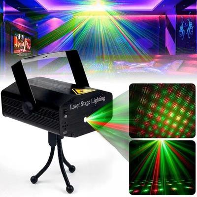 Disco Stage Light Dual Purpose Led Stage Light Mini Laser Light Projector For Bars, Discos, Family Entertainment, Dance Halls, Stage Performances