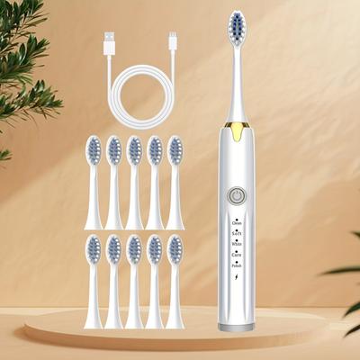 Upgraded 5-speed Rechargeable Electric Toothbrush,...