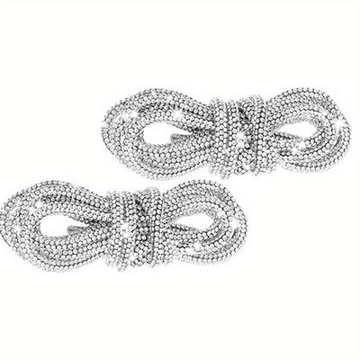 TEMU 2pcs 47'' Rhinestone Shoelaces For , Shoes, Shoes