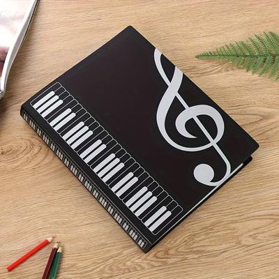 TEMU Music Folder 40 Pockets - Organize And Protect Your Sheet Music And Files